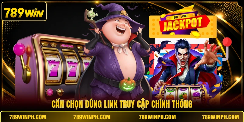 Cần chọn đúng link truy cập chính thống